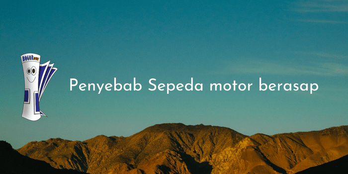 Sepeda Motor berasap