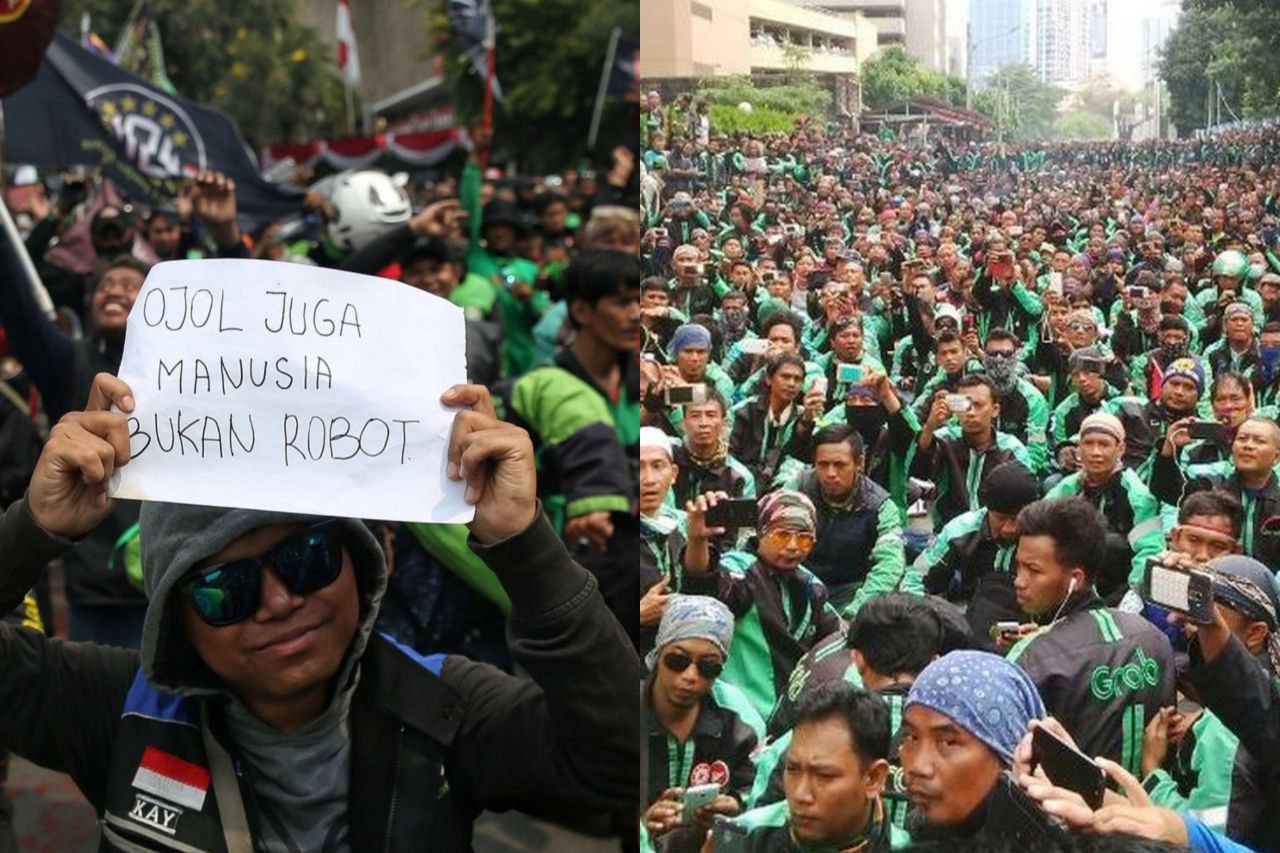 Demo ojol yang terjadi baru-baru ini rugikan hingga Rp 188 M.